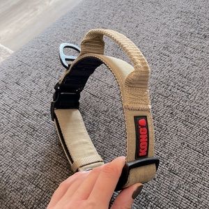 L/XL dog collar with handle KONG brand